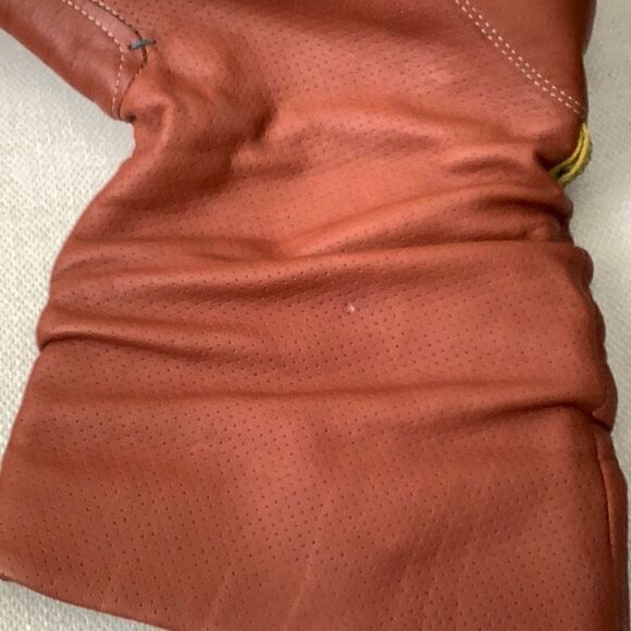 ECCO BROWN BREATHABLE LEATHER PULL ON BOOTIES SIZE 41 - Picture 8 of 16